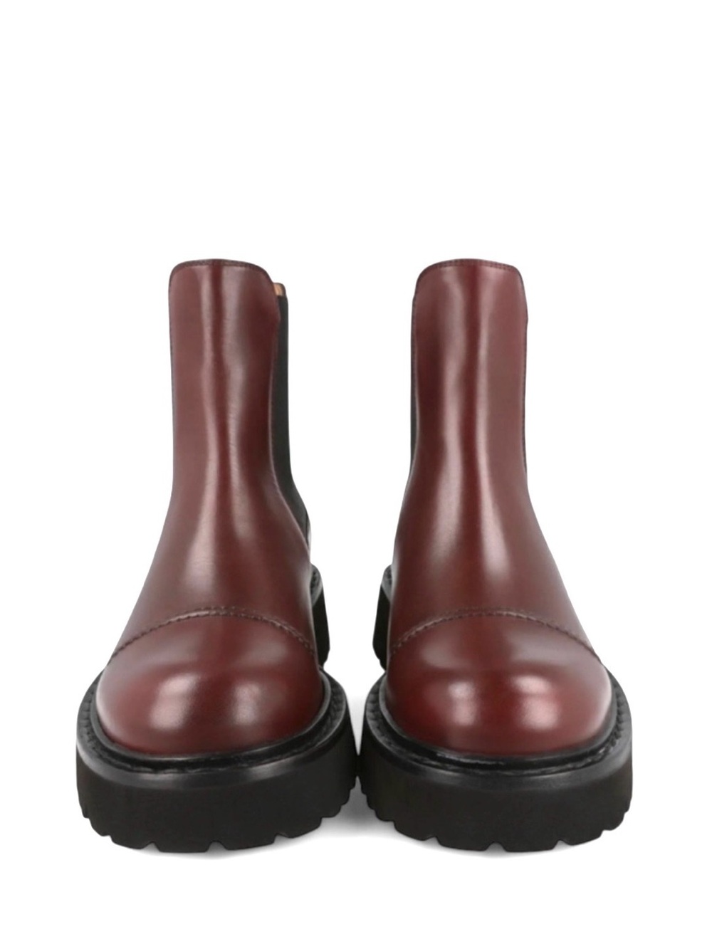 Salvatore Ferragamo George 2 Brown Leather Chelsea Boots US 9.5 Men’s (NWT)